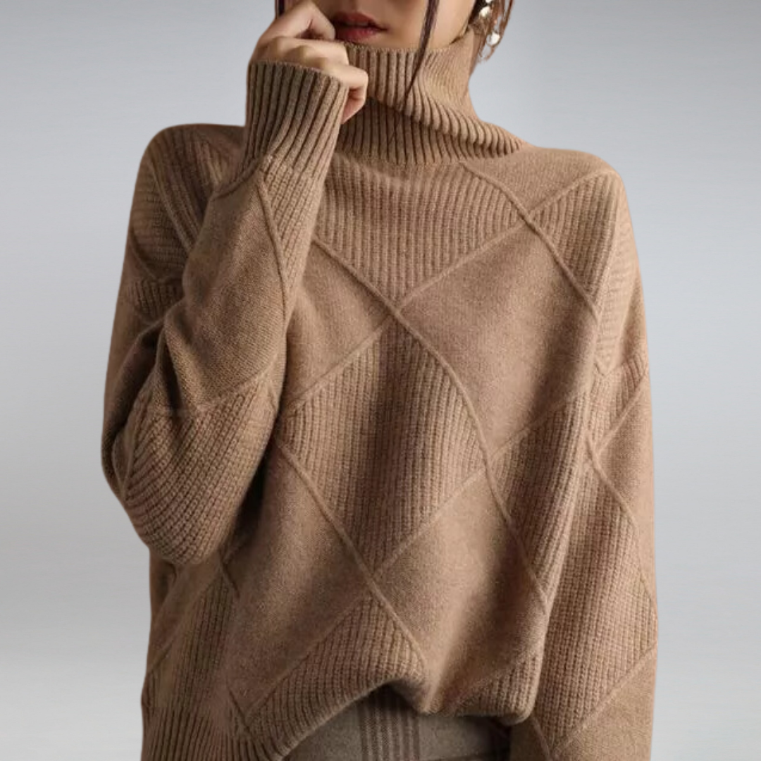 BEULAH | SOFT TURTLENECK SWEATER