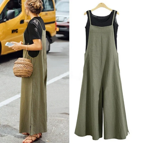 NATALIE | CASUAL SLEEVELESS OVERSIZE JUMPSUIT