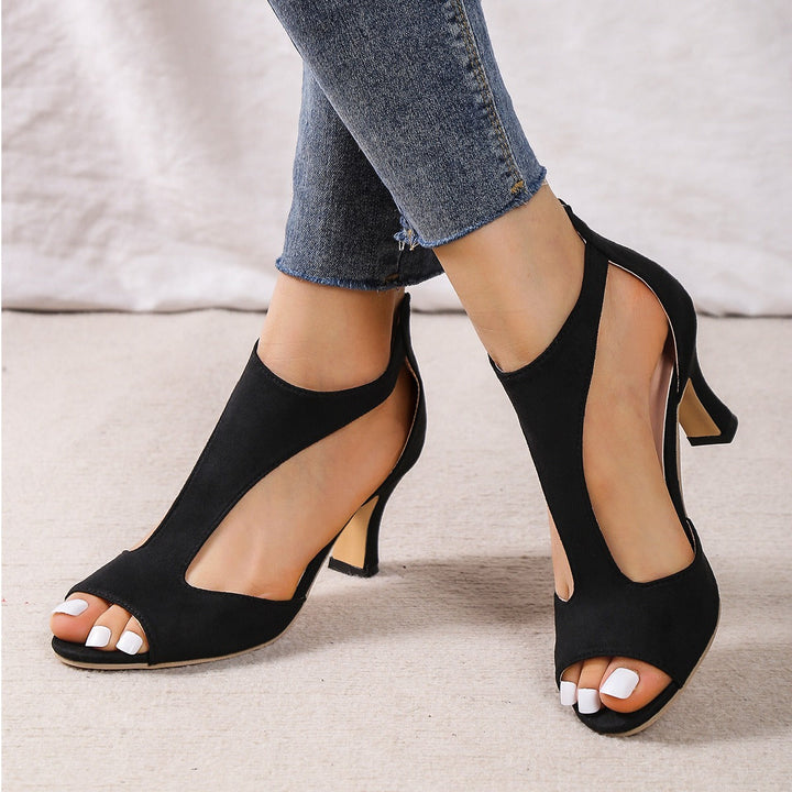 Comfortable Leather Heels