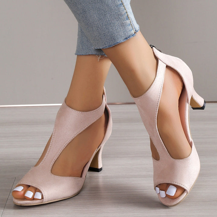 Comfortable Leather Heels