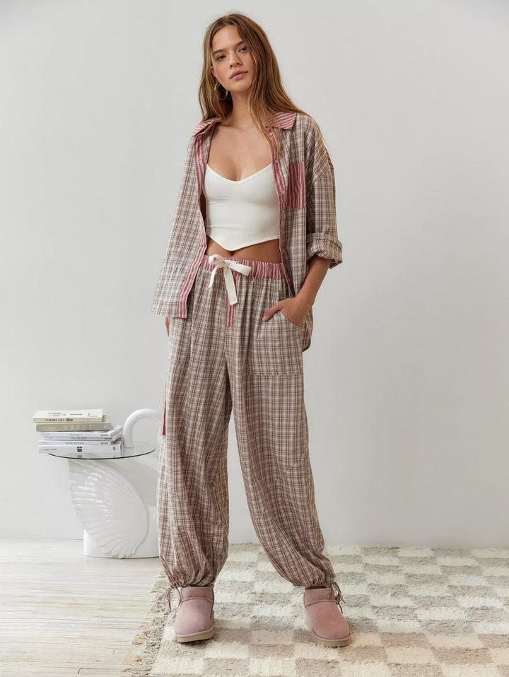 Cosy & loose pyjama set for soothing nights