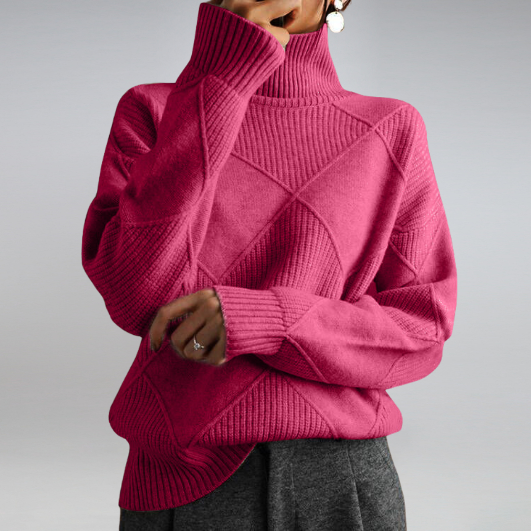 BEULAH | SOFT TURTLENECK SWEATER