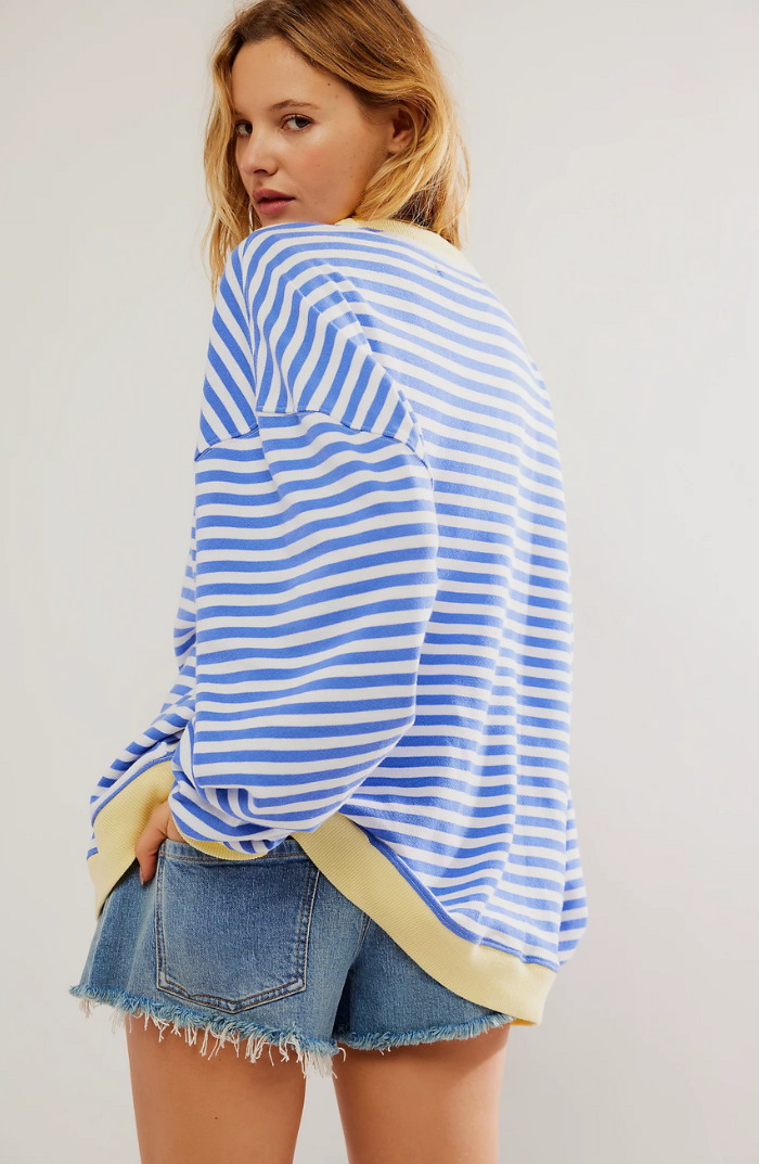 AMBER | OVERSIZED STRIPED JUMPER