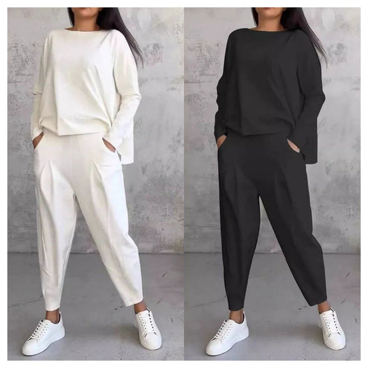 ALISHA | LONG-SLEEVE TOP & PANTS