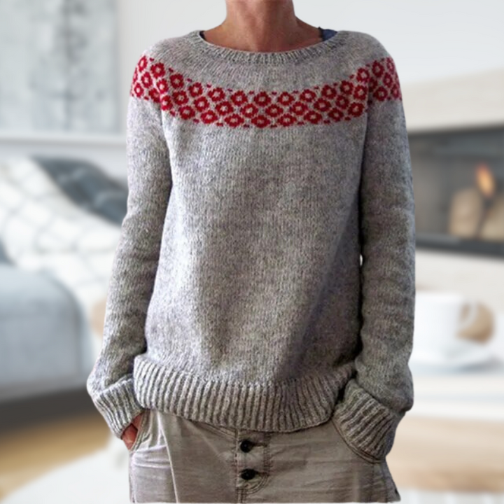 ROSIE LEROY | KNITTED CREW NECK JUMPER