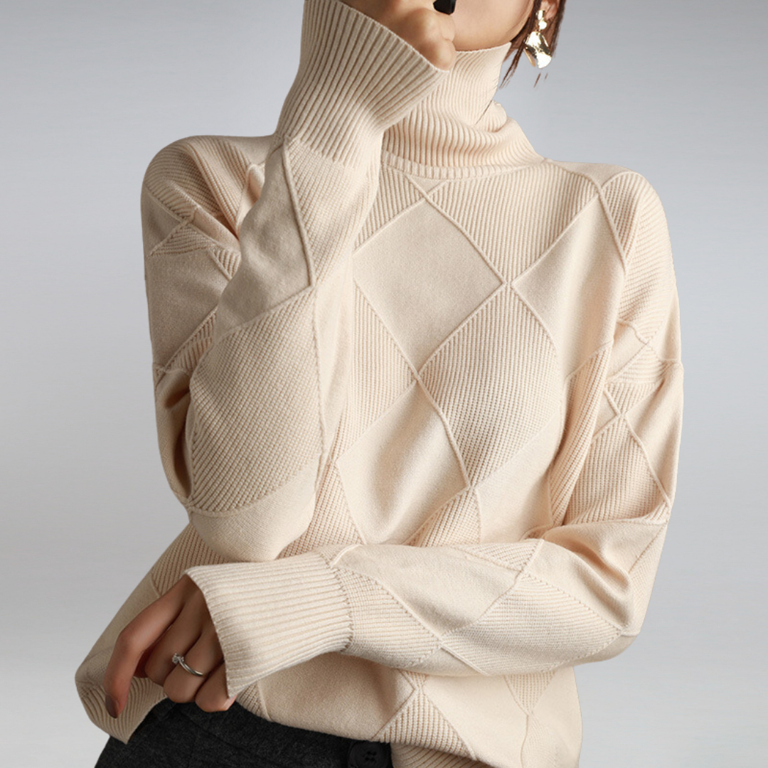 BEULAH | SOFT TURTLENECK SWEATER