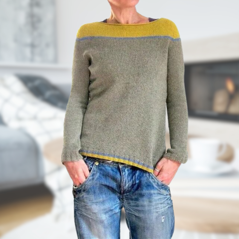 ROSIE LEROY | KNITTED CREW NECK JUMPER