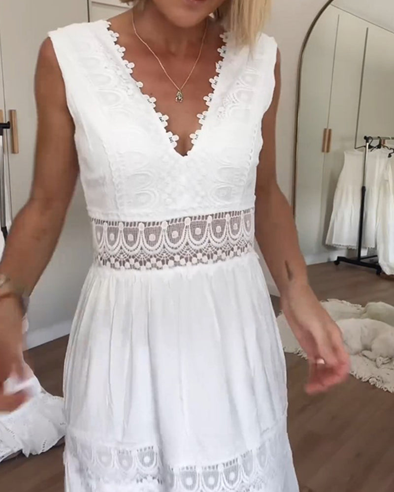 HOPE | WHITE LACE DRESS