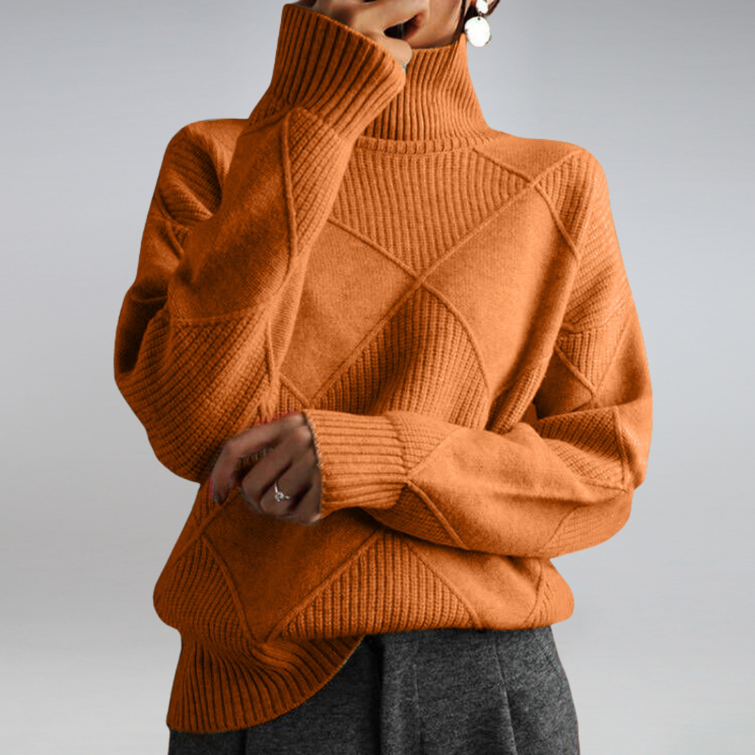 BEULAH | SOFT TURTLENECK SWEATER