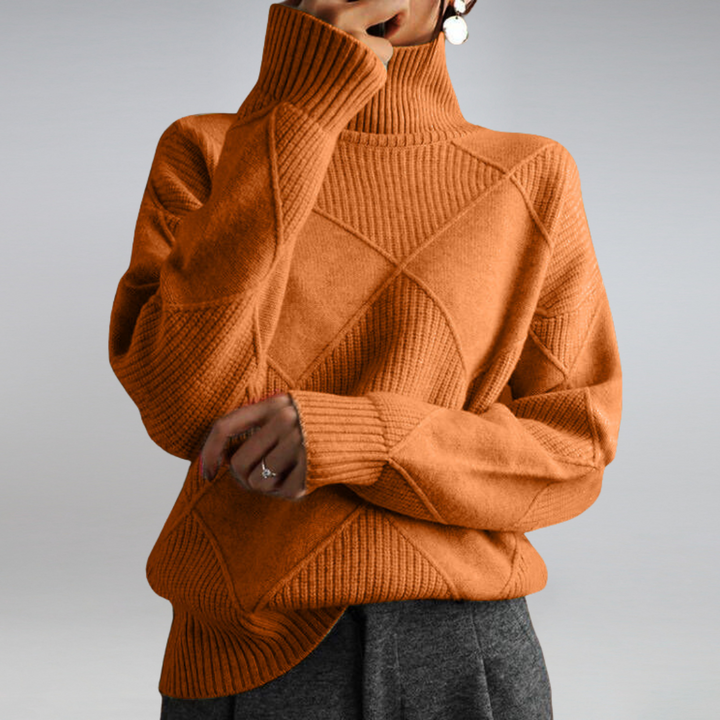 BEULAH | SOFT TURTLENECK SWEATER