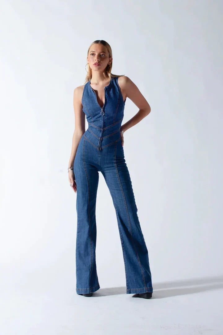 TAYLOR | DENIM JUMPSUIT