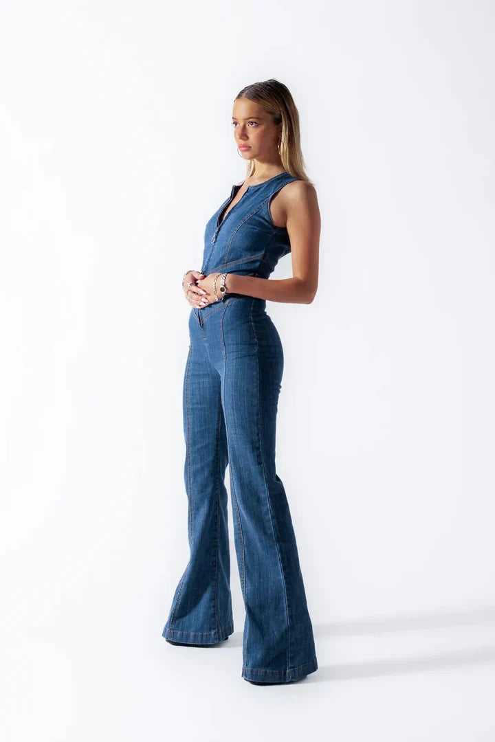 TAYLOR | DENIM JUMPSUIT