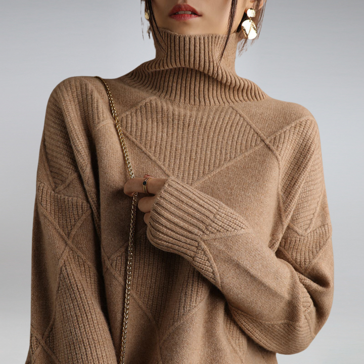 BEULAH | SOFT TURTLENECK SWEATER