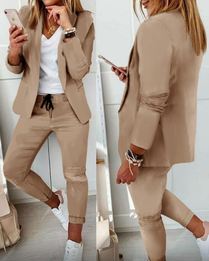 ANNA | BLAZER AND TROUSERS SET