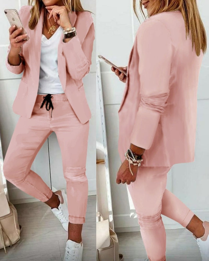 ANNA | BLAZER AND TROUSERS SET