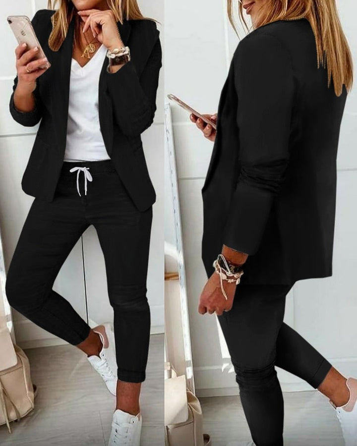 ANNA | BLAZER AND TROUSERS SET