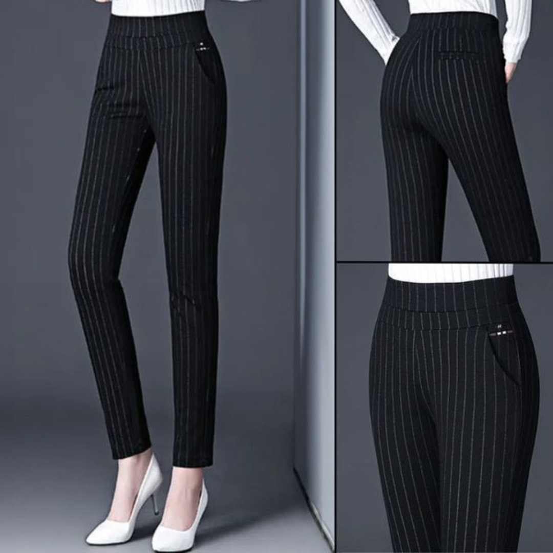 Stretch elegant ladies' trousers