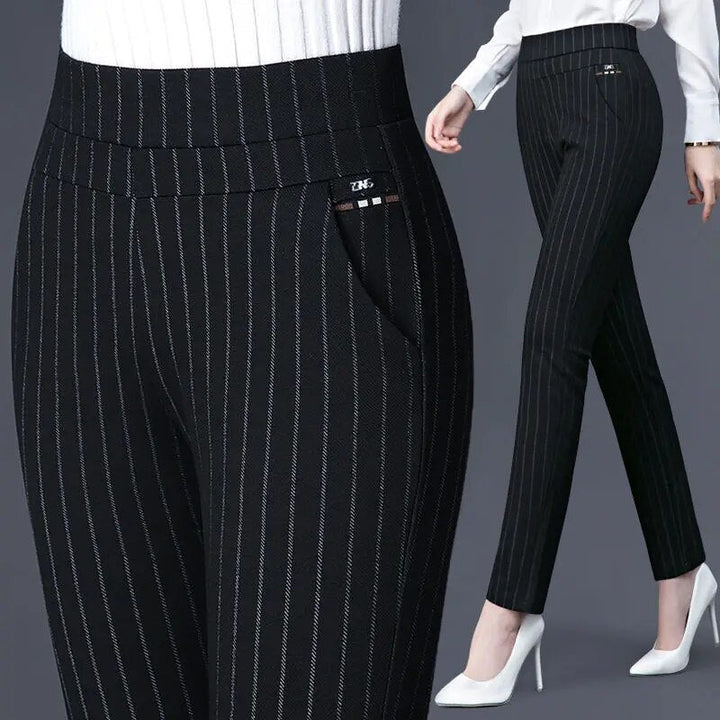 Stretch elegant ladies' trousers