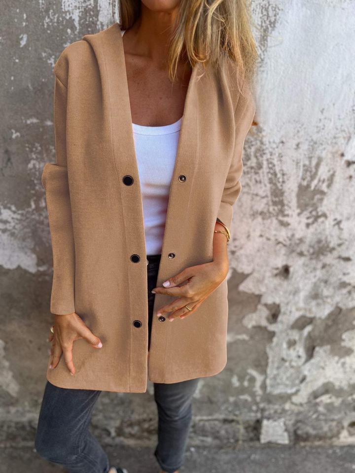 ADELAIDE |  ELEGANT HOODED JACKET