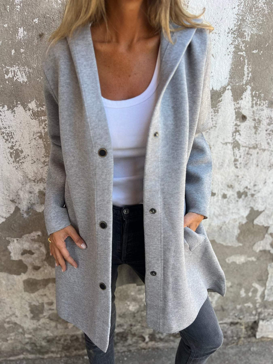 ADELAIDE |  ELEGANT HOODED JACKET