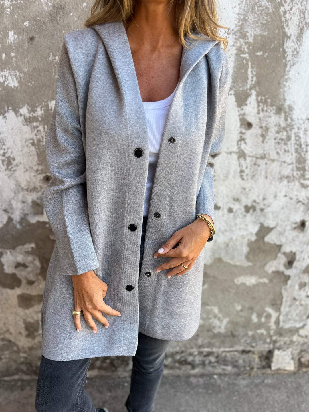 ADELAIDE |  ELEGANT HOODED JACKET