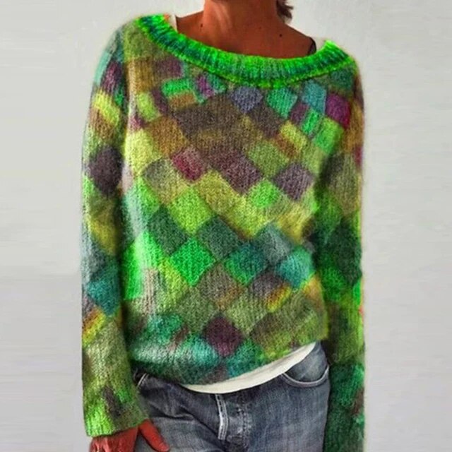 ROSIE LEROY | COLORFUL & STYLISH O-NECK JUMPER