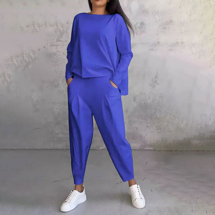 ALISHA | LONG-SLEEVE TOP & PANTS